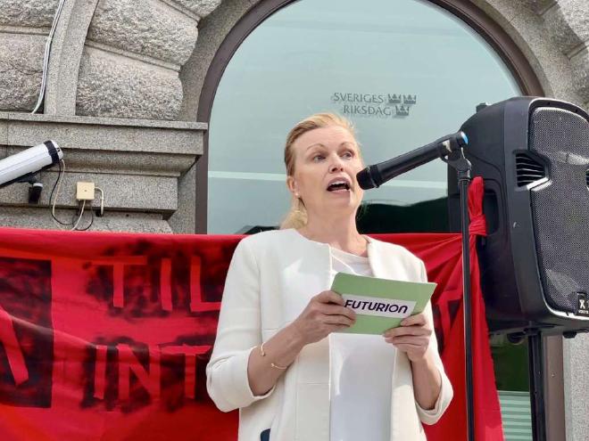 Bild: Ann-Therese Enarsson, VD, Tankesmedjan Futurion