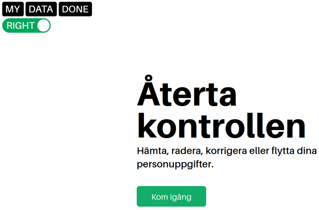 framsida för mydatadoneright.eu